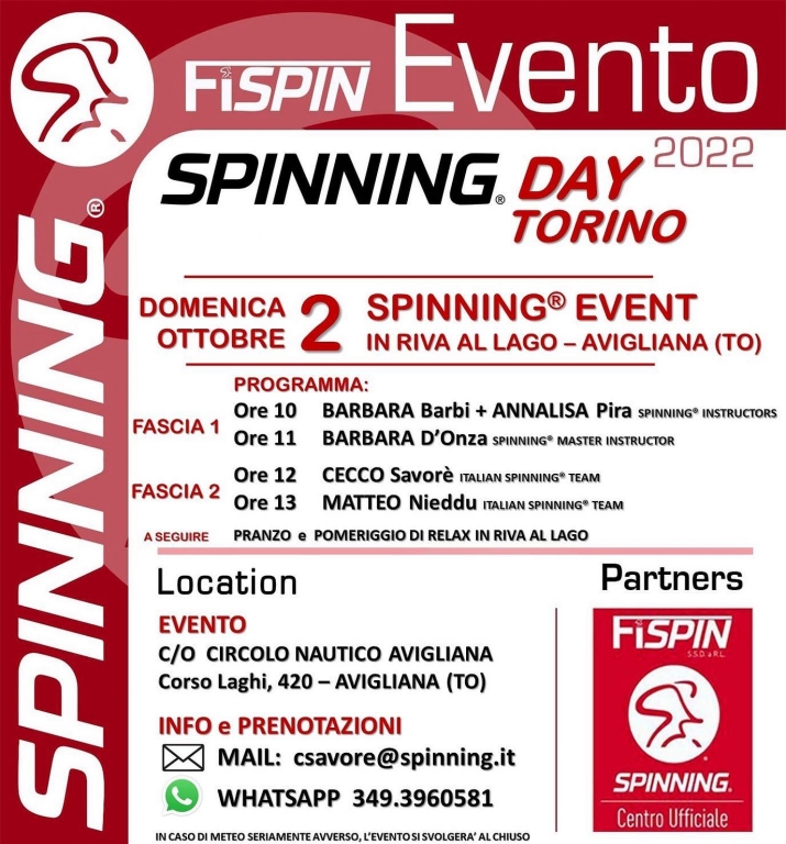 SPINNING® DAY TORINO