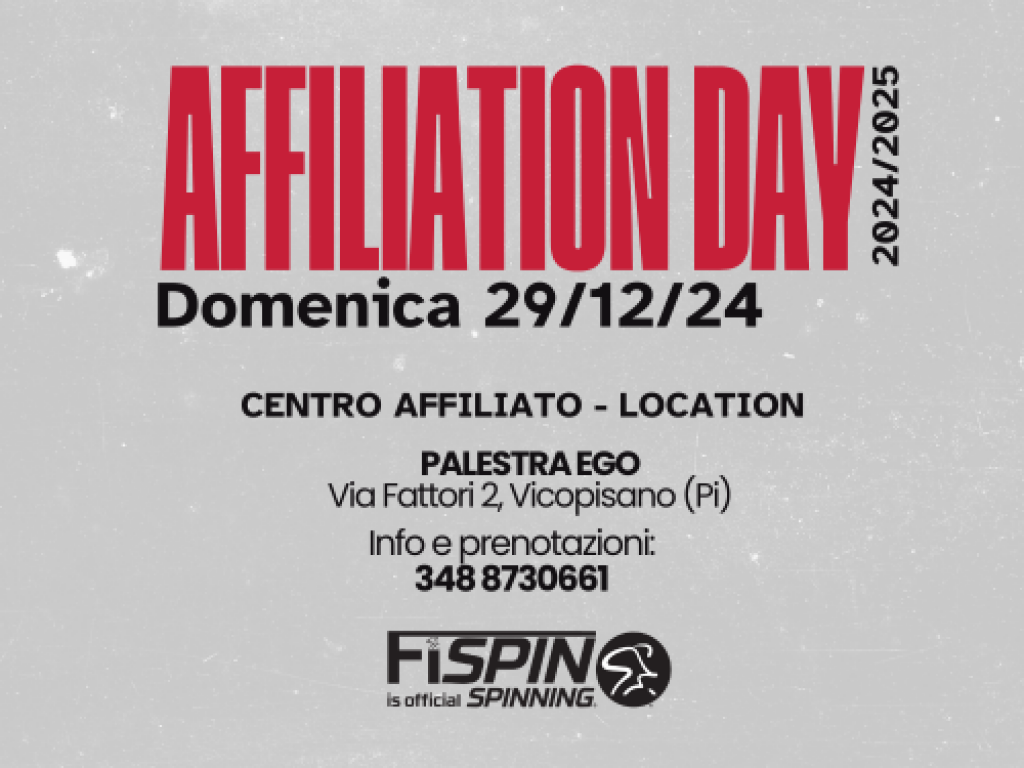 Affiliation Day - Palestra Ego