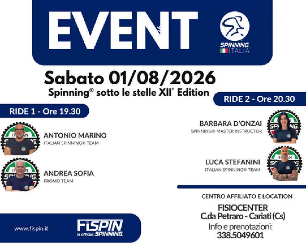 EVENT SPINNING® - Cariati