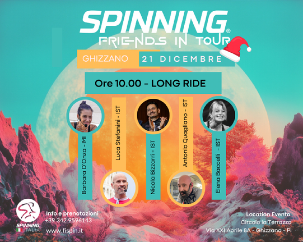 Spinning® & Friends in Tour - Ghizzano