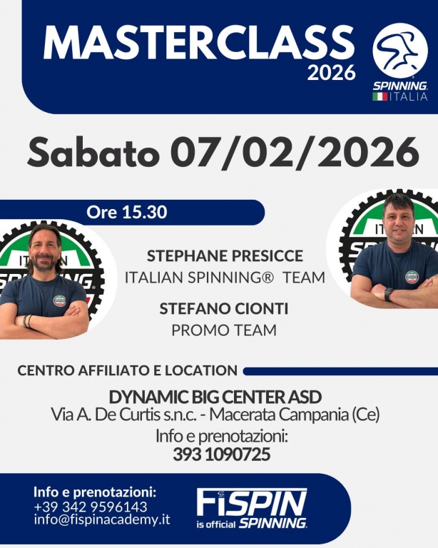 Master Class SPINNING® - DYNAMIC