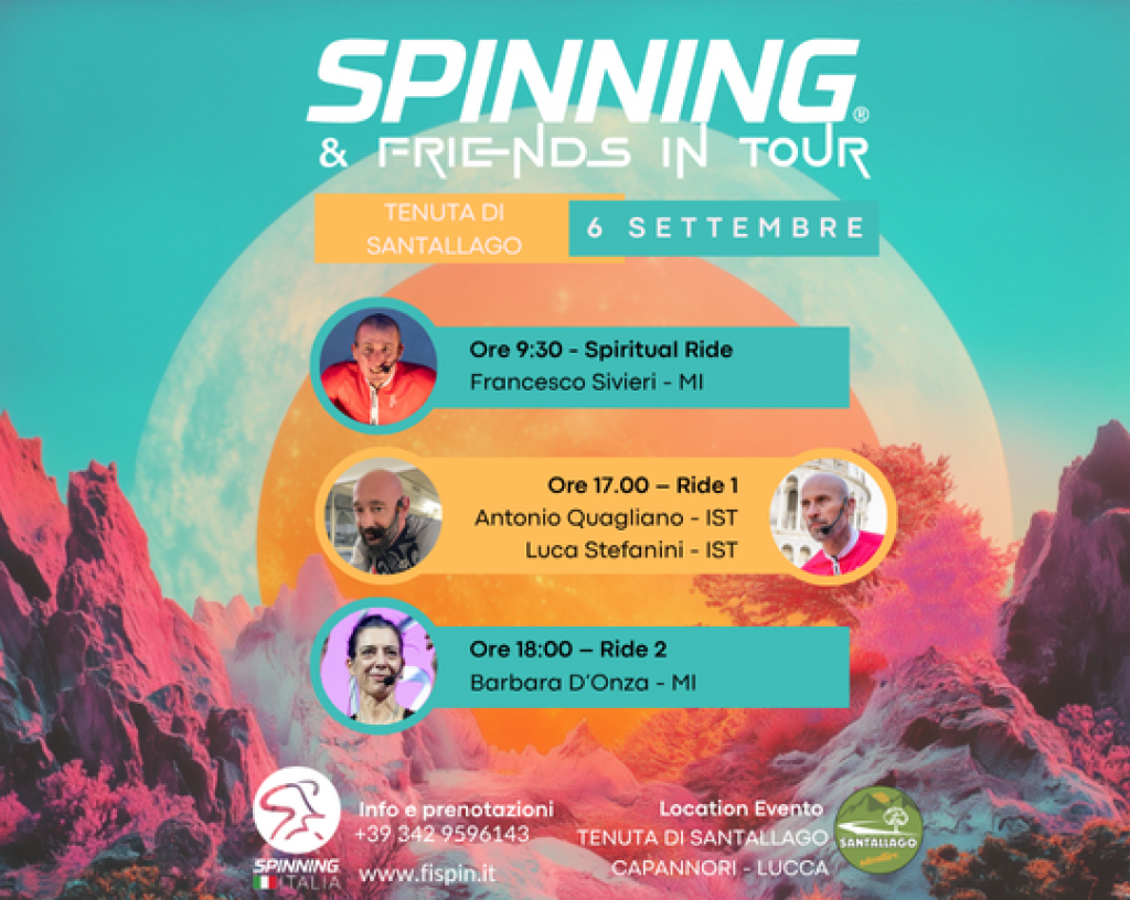 SPINNING® & FRIENDS @ SANTALLAGO (Lu)