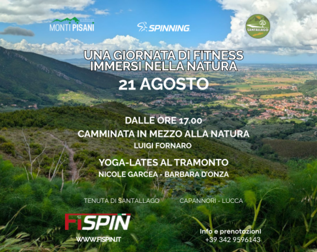 Fitness immersi nella natura