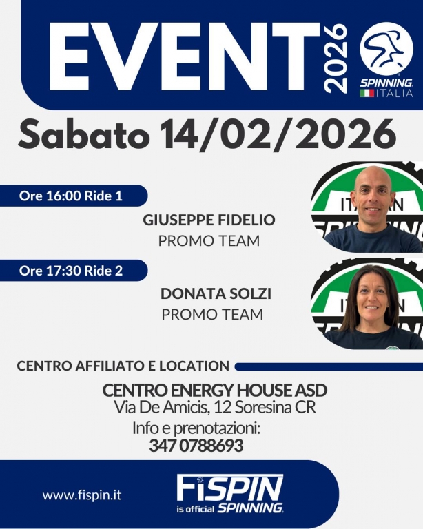 EVENT SPINNING® - ENERGY HOUSE